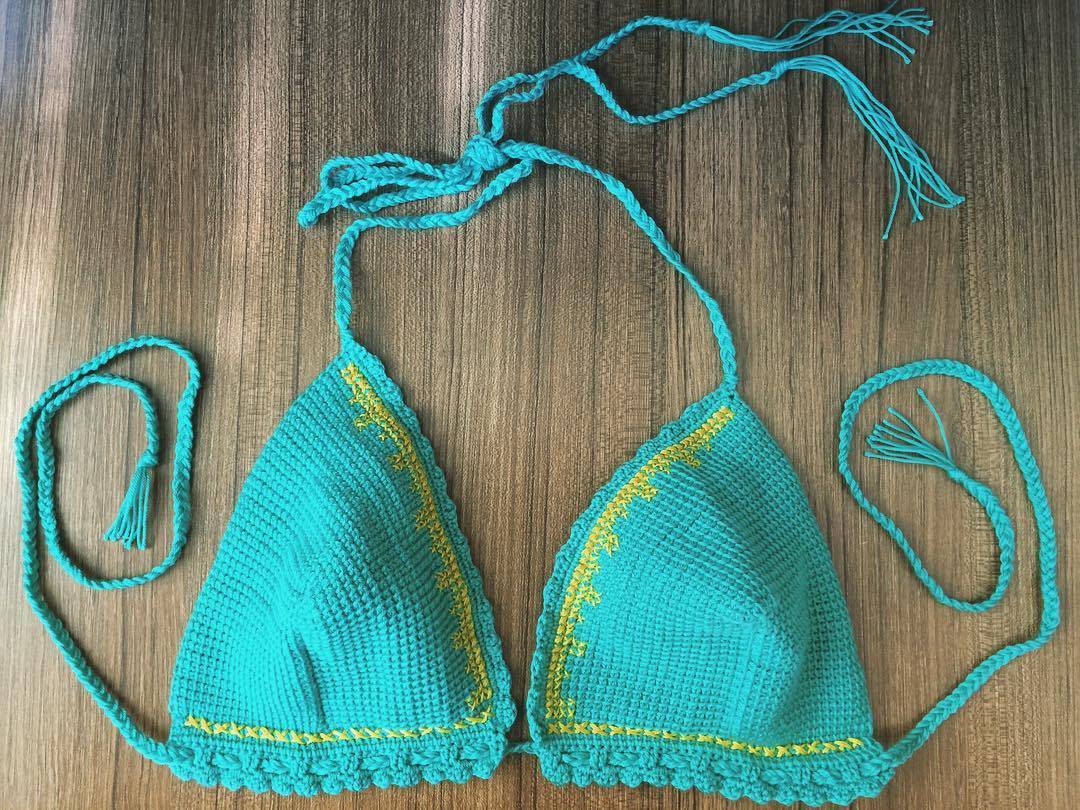 Örgü bikini